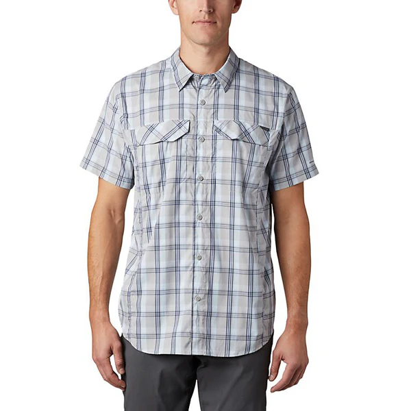Men's Silver Ridge Lite Plaid Short Sleeve Shirt - Onhollan