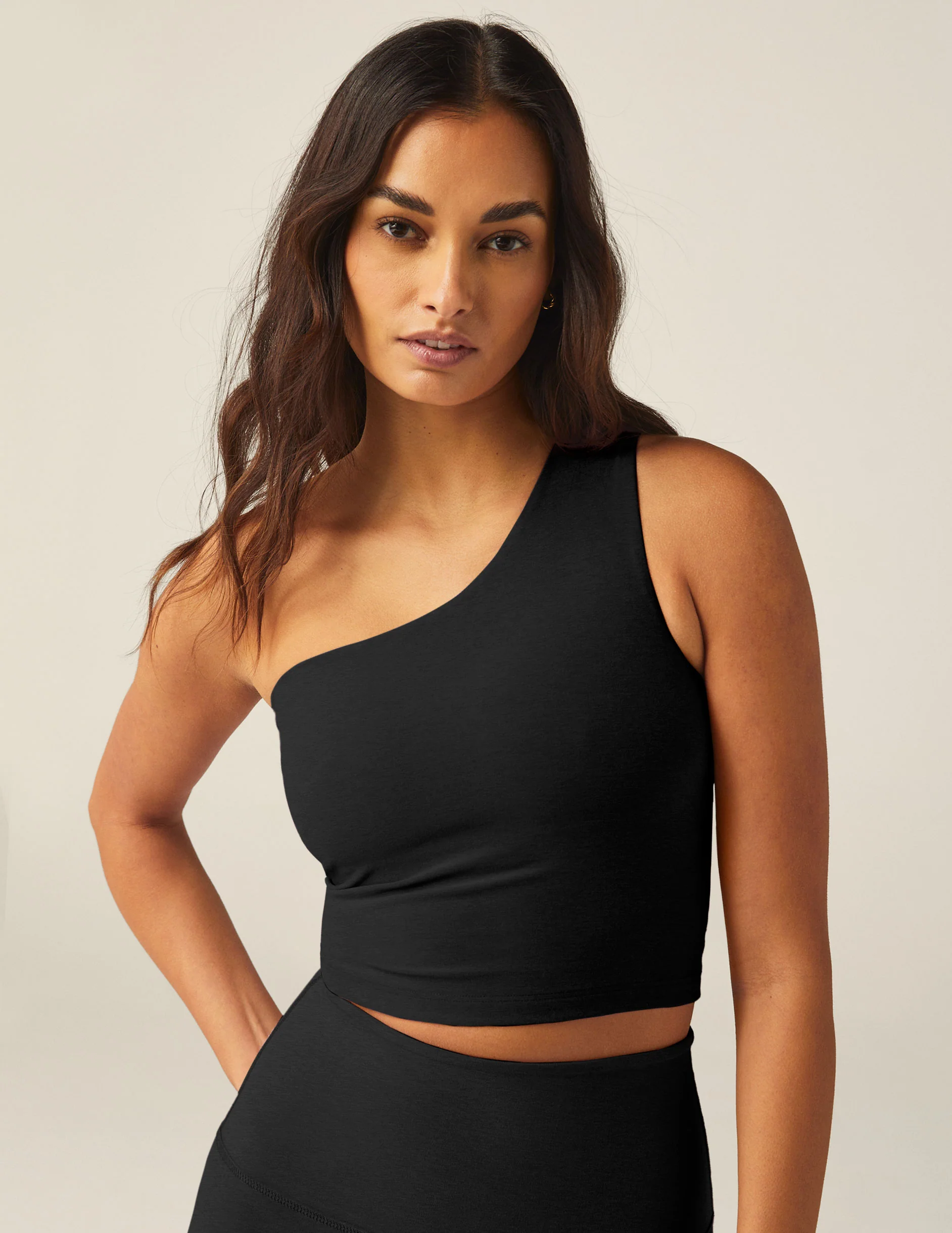 Spacedye The Bold Shoulder Cropped Tank - Onhollan