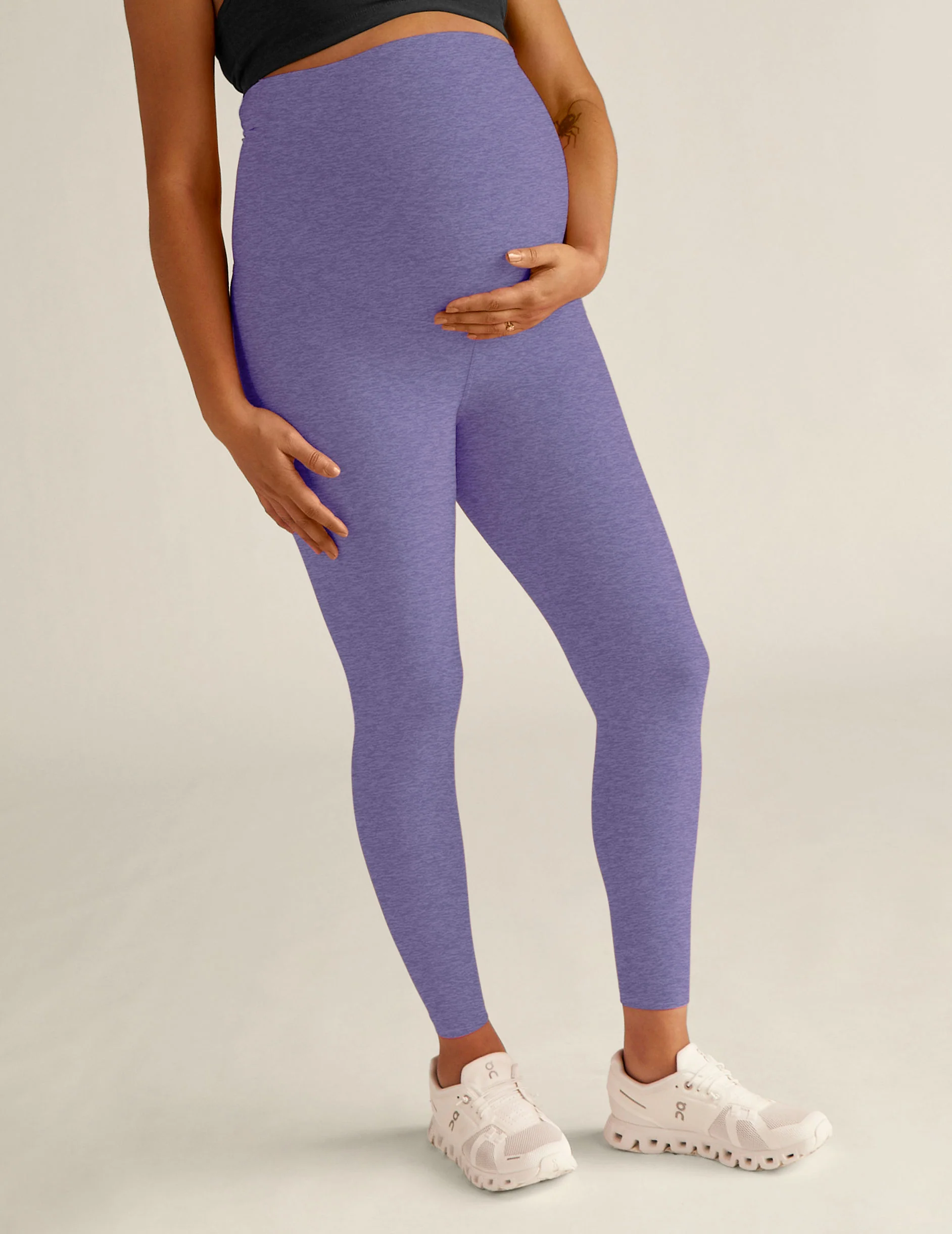 Spacedye Love the Bump Midi Maternity Legging - Onhollan